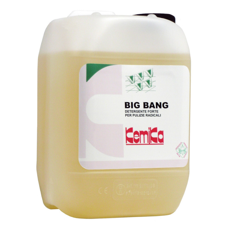 Kemika big bang detergent degraissant puissant alcalin pour les nettoyages radicaux ph:13 bidon de 5kg_1