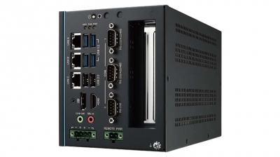 PC fanless compact et puissant pour l'edge - Intel Core 10ème génération, chipset H420E, 3 x COM, 6 x USB, 3 x LAN, PCIe x16 - Référence: UNO-348-ANN1A_1