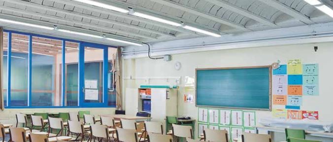 Superdelta - éclairages des grands espaces - Airfal - température de travail de -5 à 40°C - luminaire industriel pour espaces commerciaux et éducatifs_1