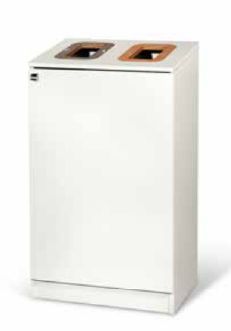 Support pour sacs poubelle BIN MULTI Longopac® - Modulaire, hygiénique et écologique pour îlots de tri et armoires à déchets_1