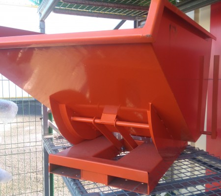 Benne de transport - basculante - compatible chariot élévateur avec largeur de palle jusqu'à 57 cm_1