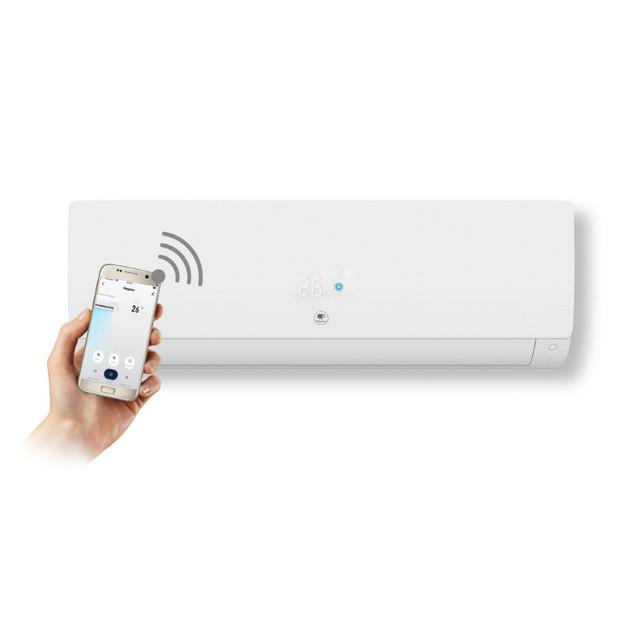 Ensemble Climatisation réversible Mono-split Nagano Murale Pure - Unité extérieure 4,2 kW et Unité intérieure murale blanche_1