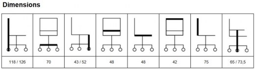 Fauteuil Président Synchrone Monfort - Référence 7739 FD S - Imitation cuir noir, accoudoirs soft touch, mécanisme blocable 4 positions_1