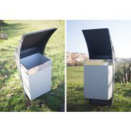Kite - poubelle publique - bottega7 - 72 litres_1