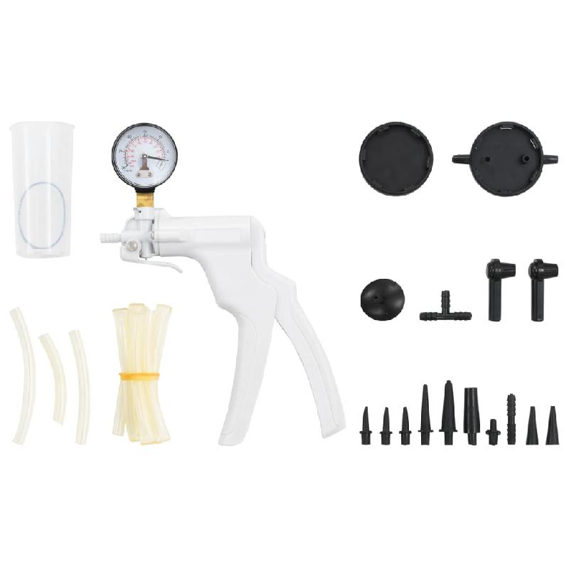 Vidaxl kit de purge de frein et pompe à vide 210566_1