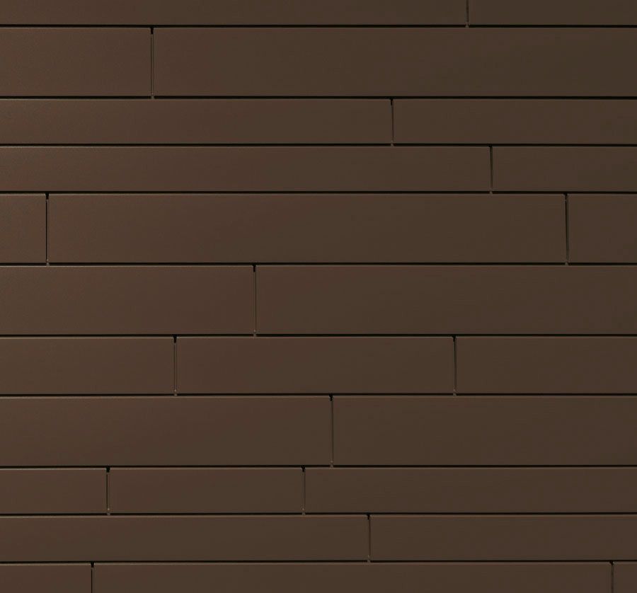 Système de façade ventilée en aluminium avec fixations invisibles