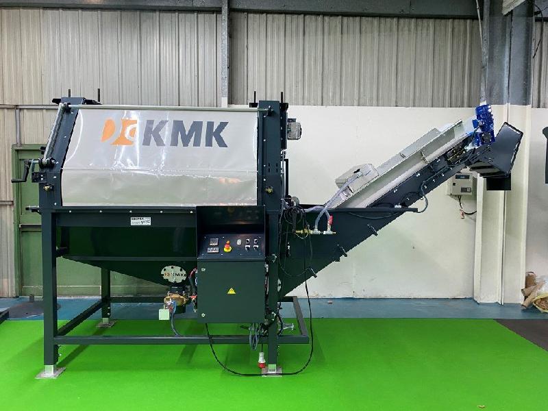 Laveuse industrielle alimentaire KMK à tambour MD 2008 - inox, peinture thermolaquée, occasion_1