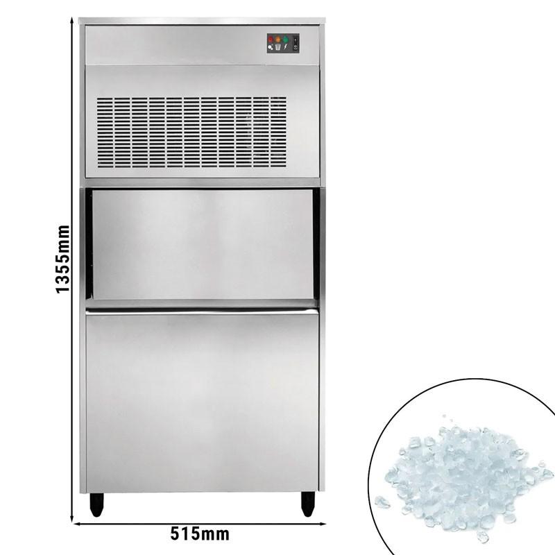 Machine à paillettes de glace - 135 kg/24h - stockage intégré de 60 kg_1