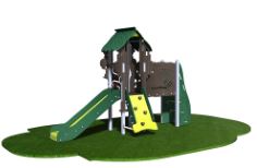 Structure de jeux combinées 1 tour 900 Cruzoe - CRU10901I - CREA Équipements - Pour enfants de 2 à 8 ans - Capacité d'accueil de 10 personnes_1