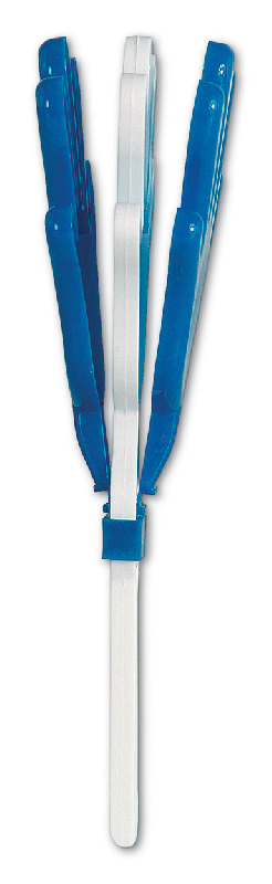 Applaudisseur en plastique - forme de main - couleur bleue - 20g_1