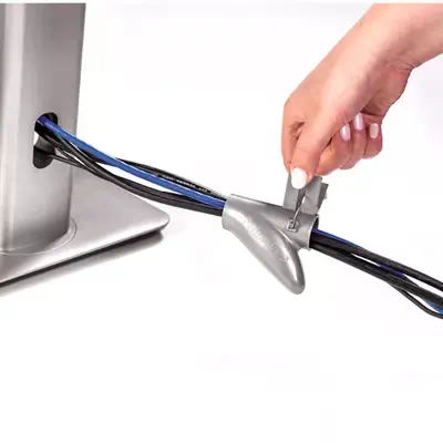 Fellowes CableZip Sol Tube flexible de cble Argent 1 pièce(s)_1