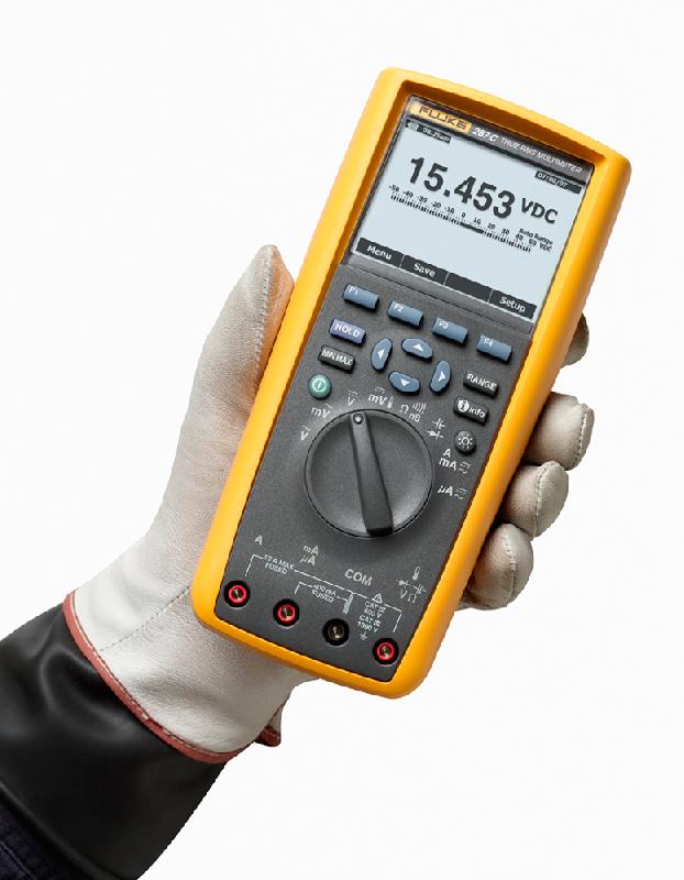 FL287/EUR | Multimètre portable graphique, TRMS AC+DC, 50 000 points, fonctions enregistreur et TrendCapture_1