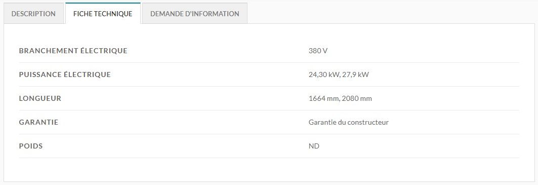 Sécheuse-repasseuse électrique professionnelle I-FCI-3 - Cylindre Ø 320 mm - Branchement 380V - Christian Rage SARL_1