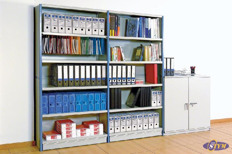 Rayonnage léger - stockage pour bureaux, ateliers et archives - hauteur jusqu'à 8m_1