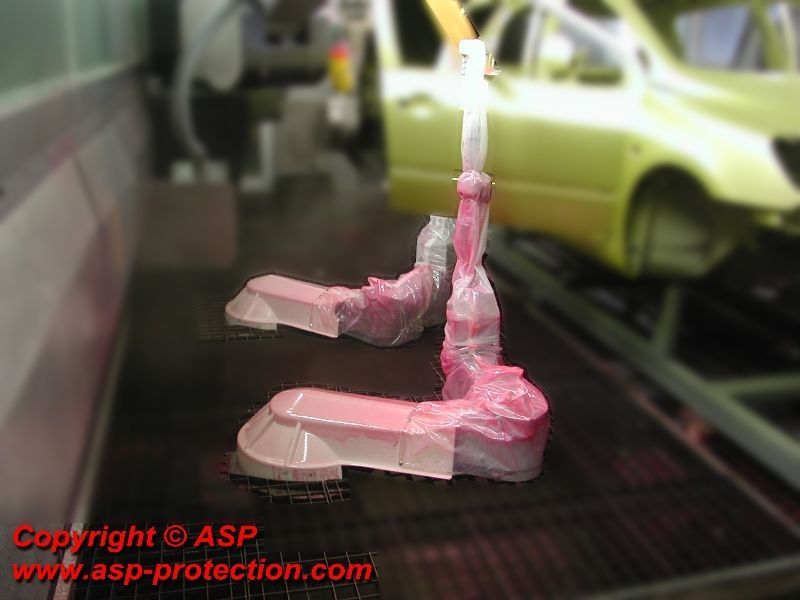 Tyso - Protection pour robot industriel - ASP - Tissu non tissé base PE - Certification ATEX_1