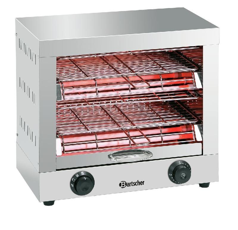 Appareil toaster/gratiner double Bartscher_1