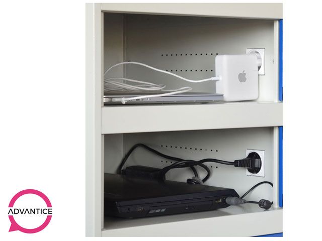 Paralocker i20 - Armoire de stockage et de rechargement sécurisée avec 20 casiers individuels_1