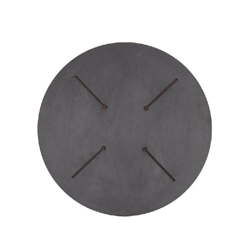 Plateau table hpl Ardoise Ø 80 x 1,2 cm_1