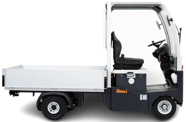 Porteur électrique à plateau PE 15.1 en Isère et Rhône   -  disponible en achat neuf et en location de courte à longue durée_1