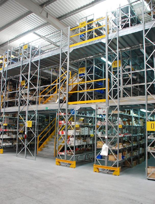 Rayonnages sur plusieurs niveaux - Modèles APR12 et DIMAX - Solutions de stockage optimisées_1