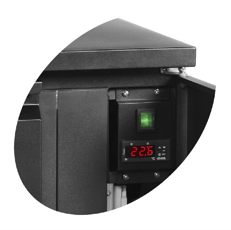 Refroidisseur de fût deux portes - 8 x 20 litres | Tefcold - CKC8_1