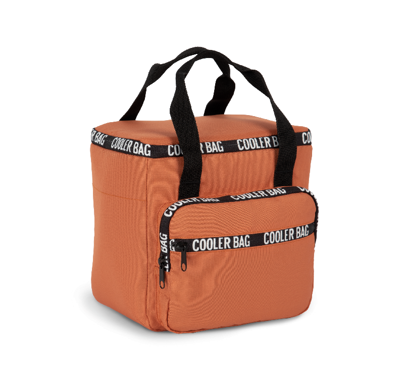 Sac isotherme recyclé en polyester avec poche personnalisable - Réf: KI0372 - Kimood_1