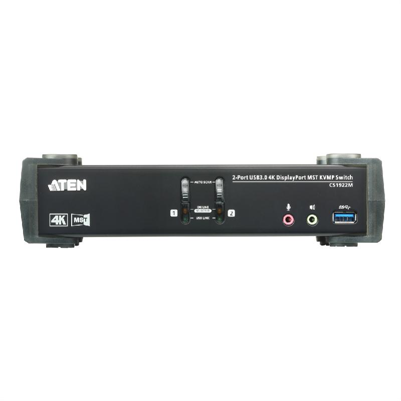 ATEN CS1922M Commutateur KVMP™ MST DisplayPort 4K 2 ports USB 3.0_1