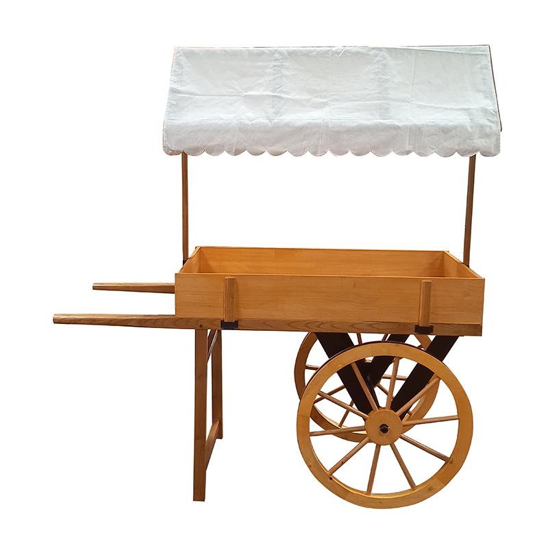 Présentoir bois et toile Carea -_1