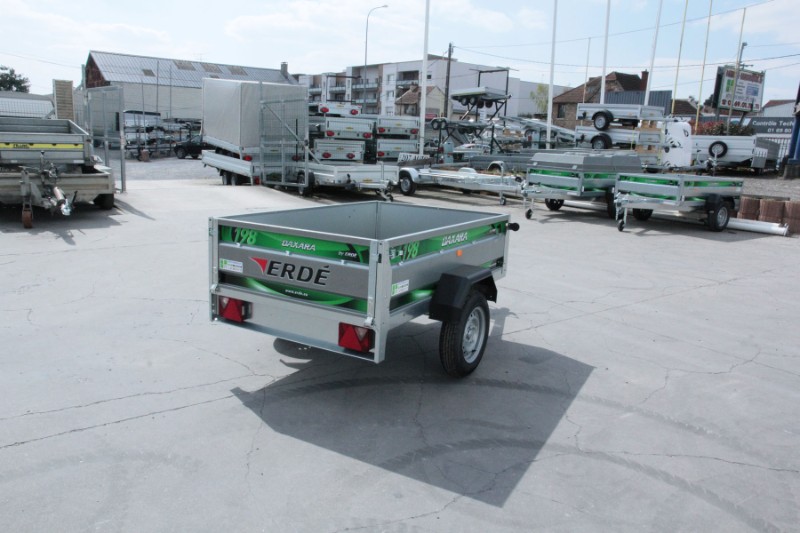 Remorque démontable équipée d'amortisseurs et d'un essieu pour les transports, le bricolage ou les départs en vacances- daxara - 198_1