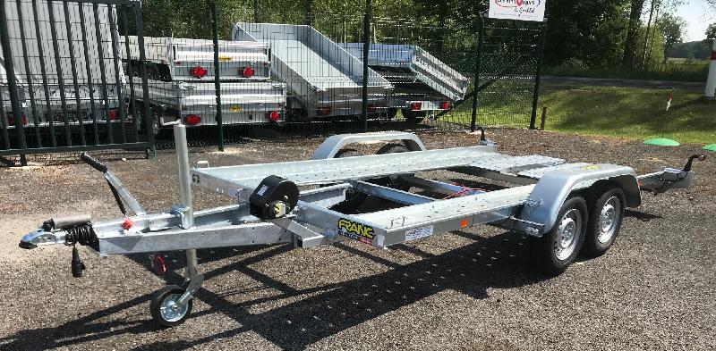 Remorque porte voiture-plateau - 4,00 X 1,90 M - 2700 KG - FRANC PV 400 F 270_1