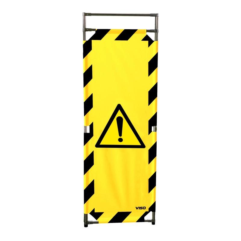 Barrière d'intervention 1 panneau - Danger / 1800 / INOX 304_1