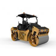 Cd10 tambour fendu - rouleau tandem vibrant - caterpillar - compacteur de 10t métriques._1