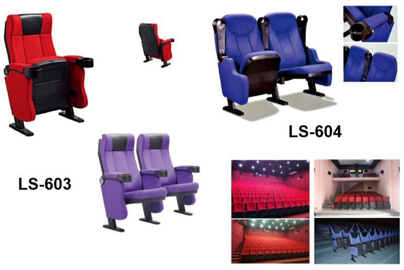 Fauteuil de cinéma et de théâtre - port de chargement - Linsen Seating - Ls-618_1