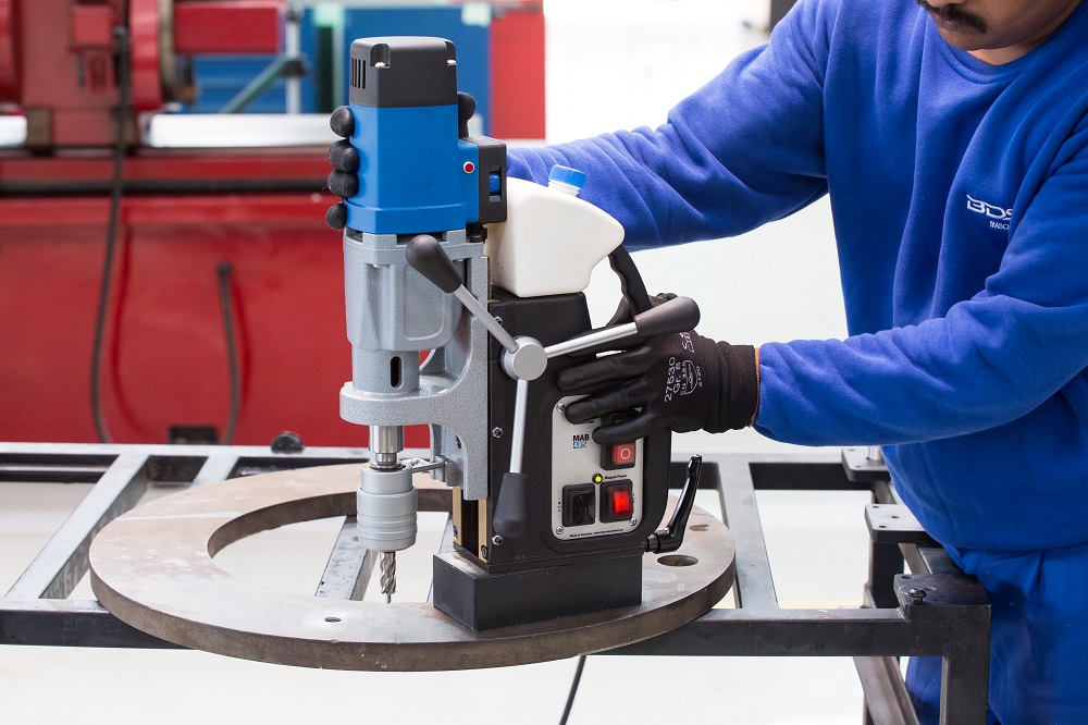 Perceuse magnétique  - Polyvalente avec dispositif de réglage du socle magnétique - MAB 485 SB - PROFIPLUS_1