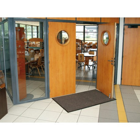 Tapis anti poussiere bellac gris 90x150cm polypropylene sur pvc ep 8mm_1
