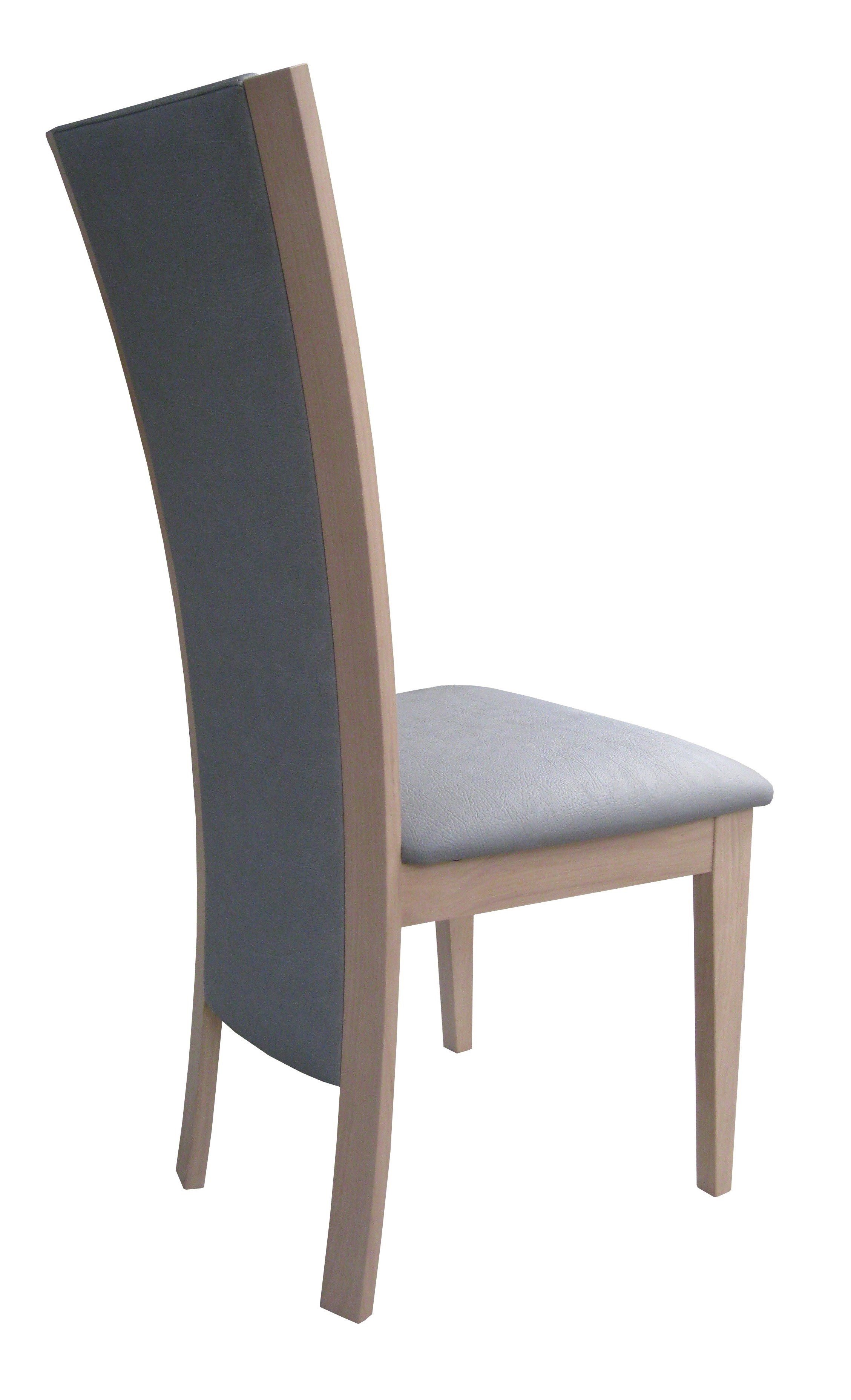 Chaise Kelly en bois massif - contemporaine - fabrication française - hêtre ou chêne avec finitions personnalisables_1