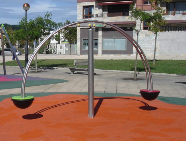 Jeux giratoires - POP LD1MI0040 - Structure en inox pour enfants 6-12 ans - Dimensions 3,25m x 0,40m x 2,00m_1