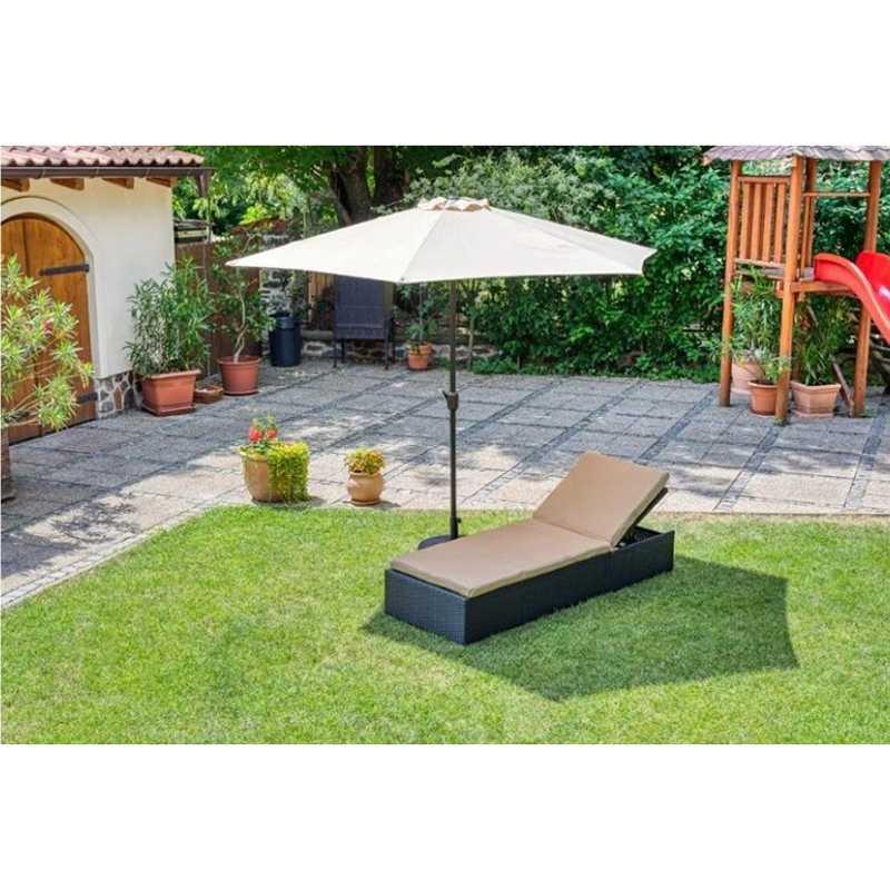 Parasol de jardin inclinable basic sun 300 – MTF – inclinable beige – 3exn9001_1