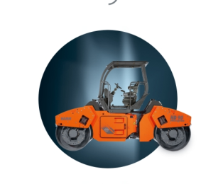 Machine de compactage 11 tonnes avec poste de conduite ergonomique