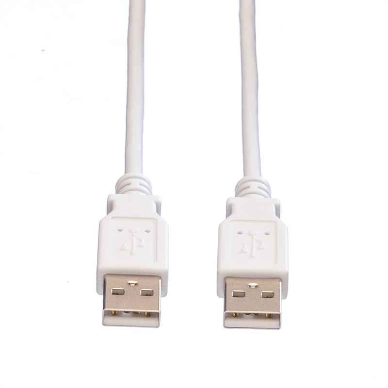 VALUE Câble USB 2.0 Type A-A, blanc, 4,5 m_1