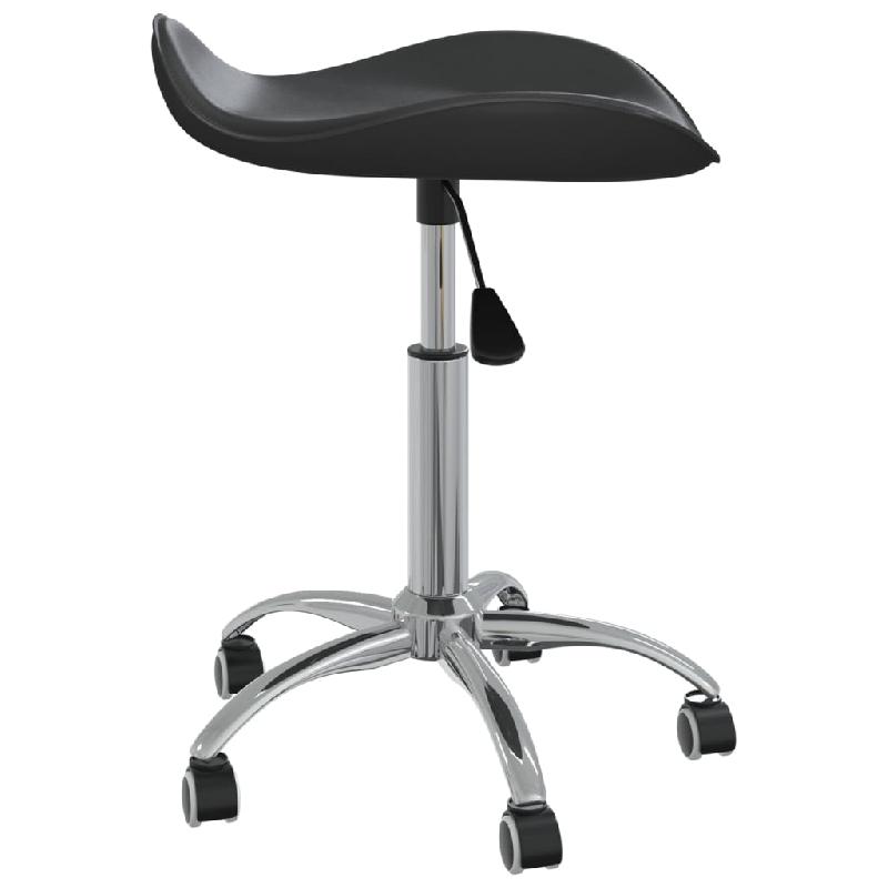 Vidaxl tabouret de salon et spa noir similicuir 323684_1