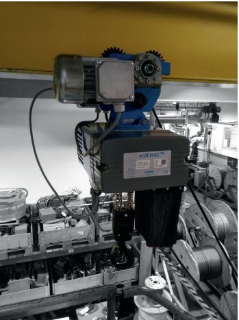 Volt Trac - Palan Tractel SAS - CMU 125 à 2 000 kg - IP55 - Chaîne galvanisée_1