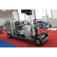 Ac-msal-ii - machine de marquage routier - ace - réservoir de peinture 130 L × 2 - système hydraulique CVT avancé_0