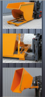 Benne basculante grand volume - angle de basculement 90° - dérouleur 2015 - ferraille 3 mm_1