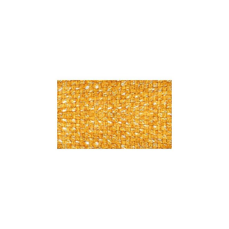 Canapé convertible NORWAY 140 cm - Matelas 16 cm - Système express - Sommier à lattes RENATONISI - Tweed jaune melon_1