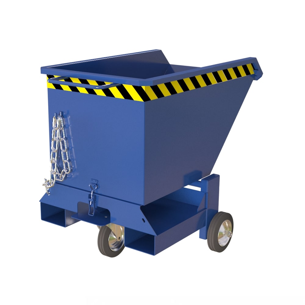 Chariot benne basculant sur 3 roues - civmc_1