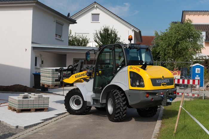 Mini chargeuse sur roues Kramer 8095 - 4,9 tonnes - moteur Deutz 75 Ch - godet 0,95 m³_1