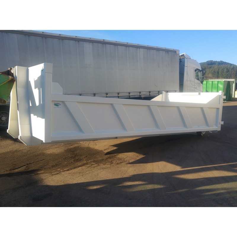 Benne TP monocoque sur large - acier renforcé, plancher 6mm, porte arrière 2 vantaux_1