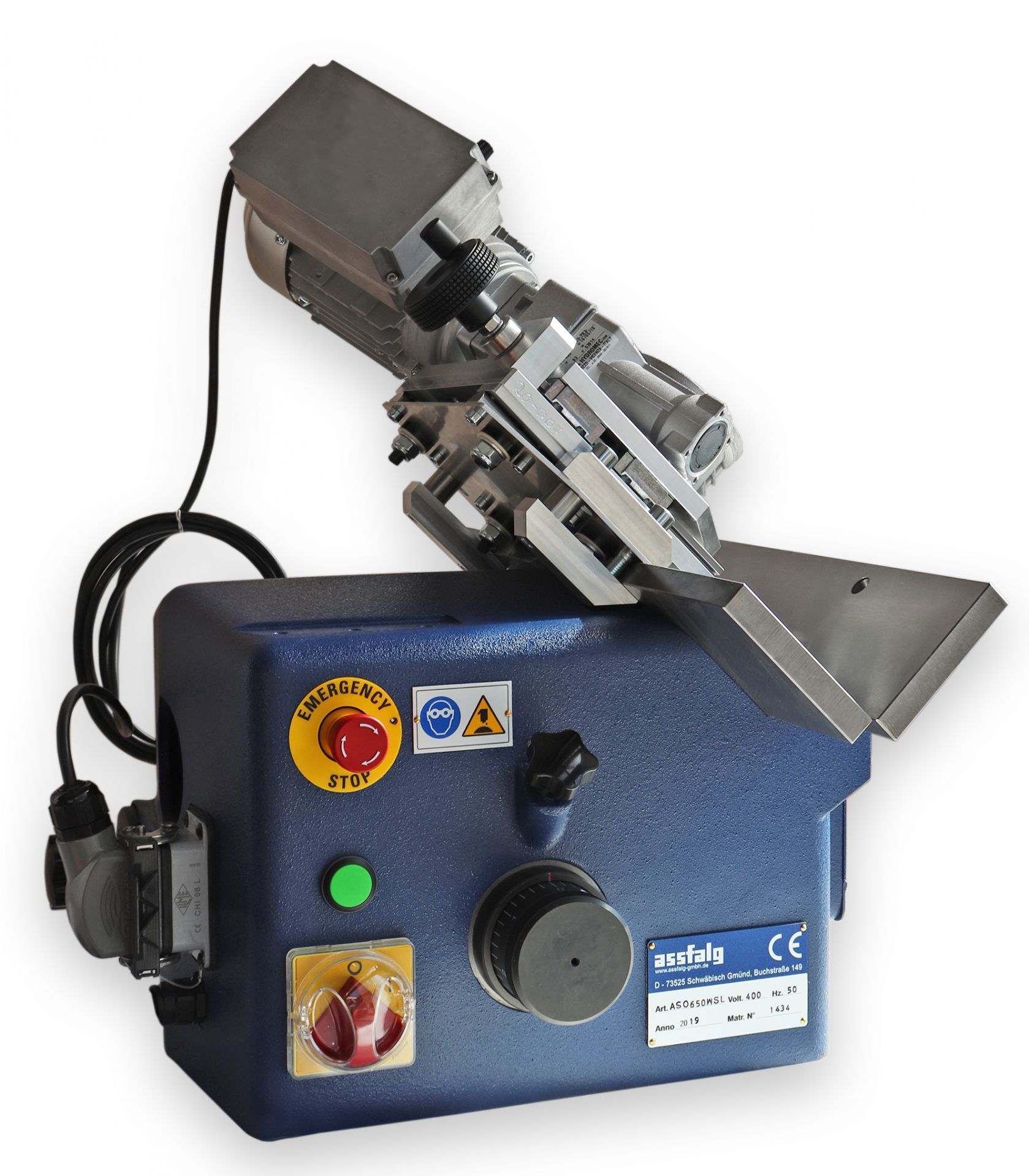 Ébavureuse avec prisme en V pour les arêtes droites - ASO 650 | ASO 650-WSL_2