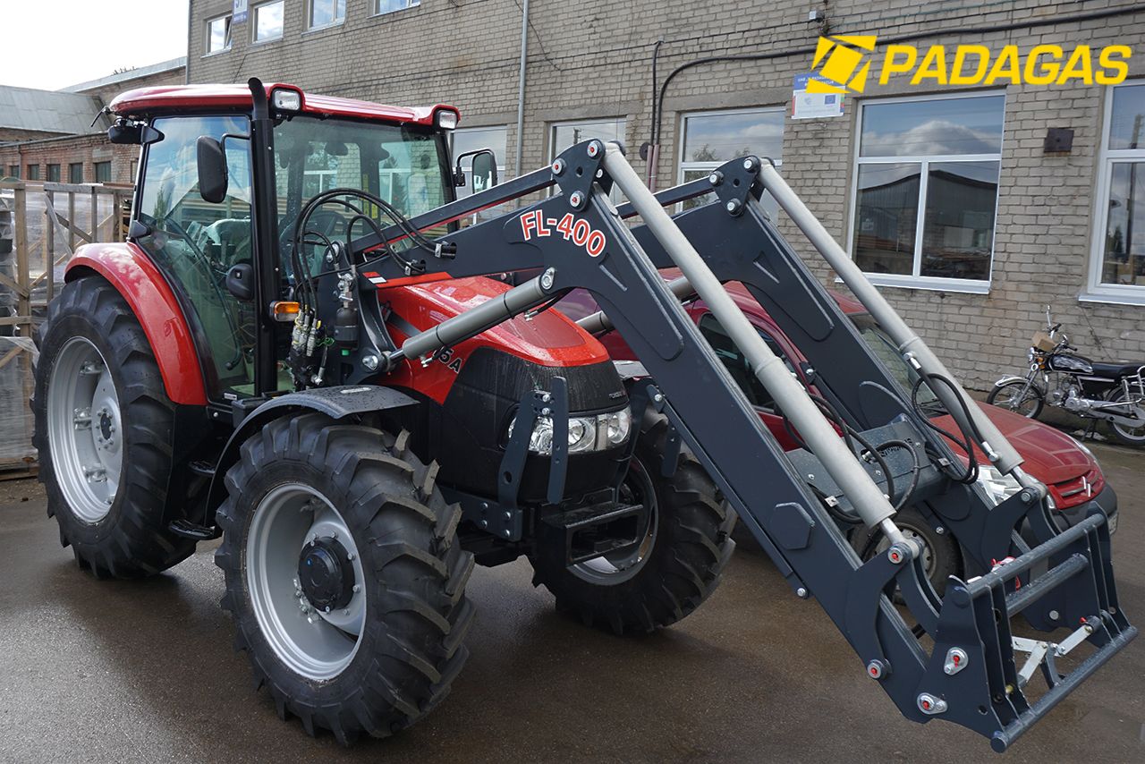 Chargeur frontal robuste et précis pour travaux lourds agricoles